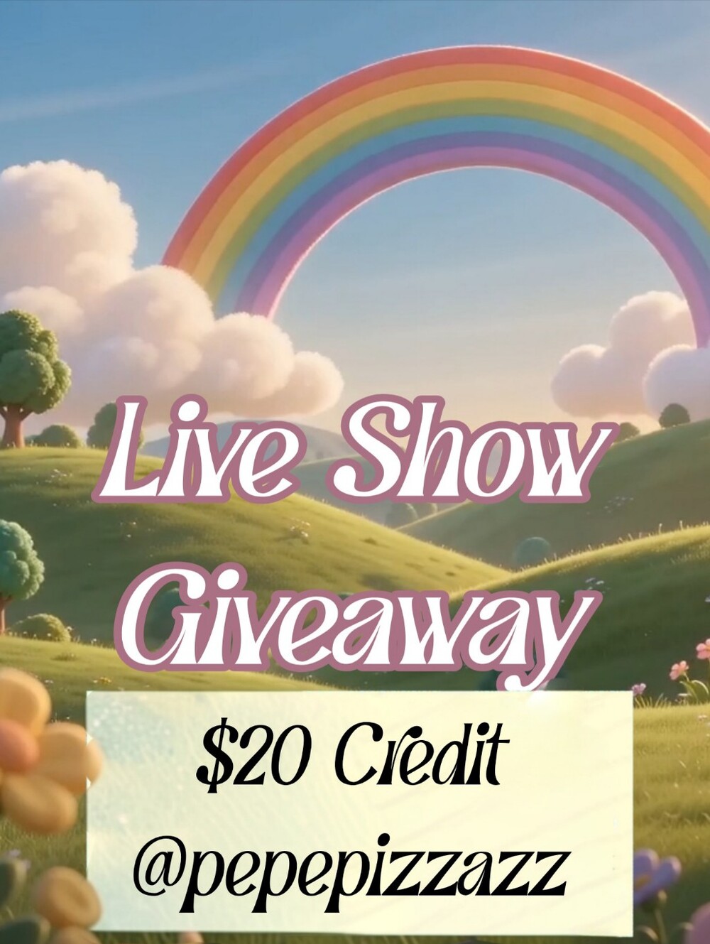 LIVE GIVAWAY